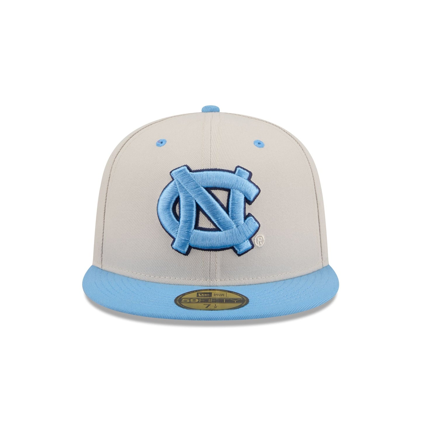 North Carolina Tar Heels Collegiate Two-Tone Chrome 59FIFTY Fitted Hat