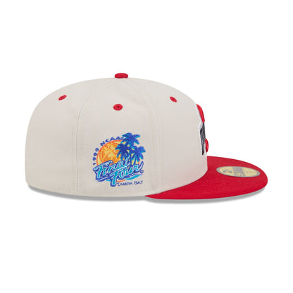 Ohio State Buckeyes Collegiate Two-Tone Chrome 59FIFTY Fitted Hat
