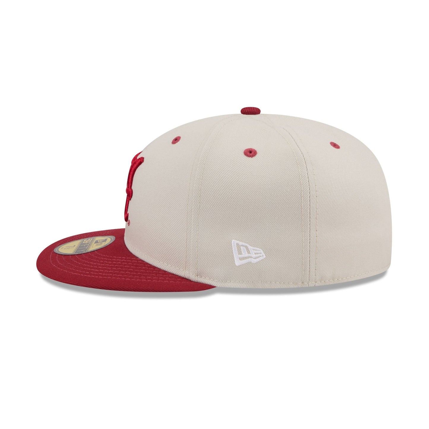 Alabama Crimson Tide Collegiate Two-Tone Chrome 59FIFTY Fitted Hat