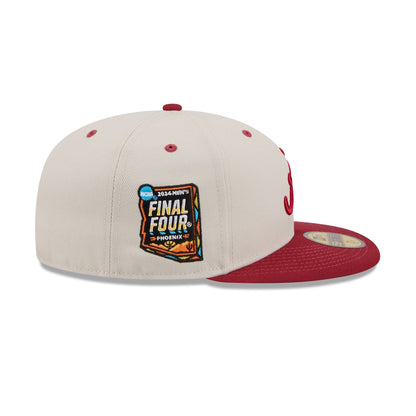 Alabama Crimson Tide Collegiate Two-Tone Chrome 59FIFTY Fitted Hat