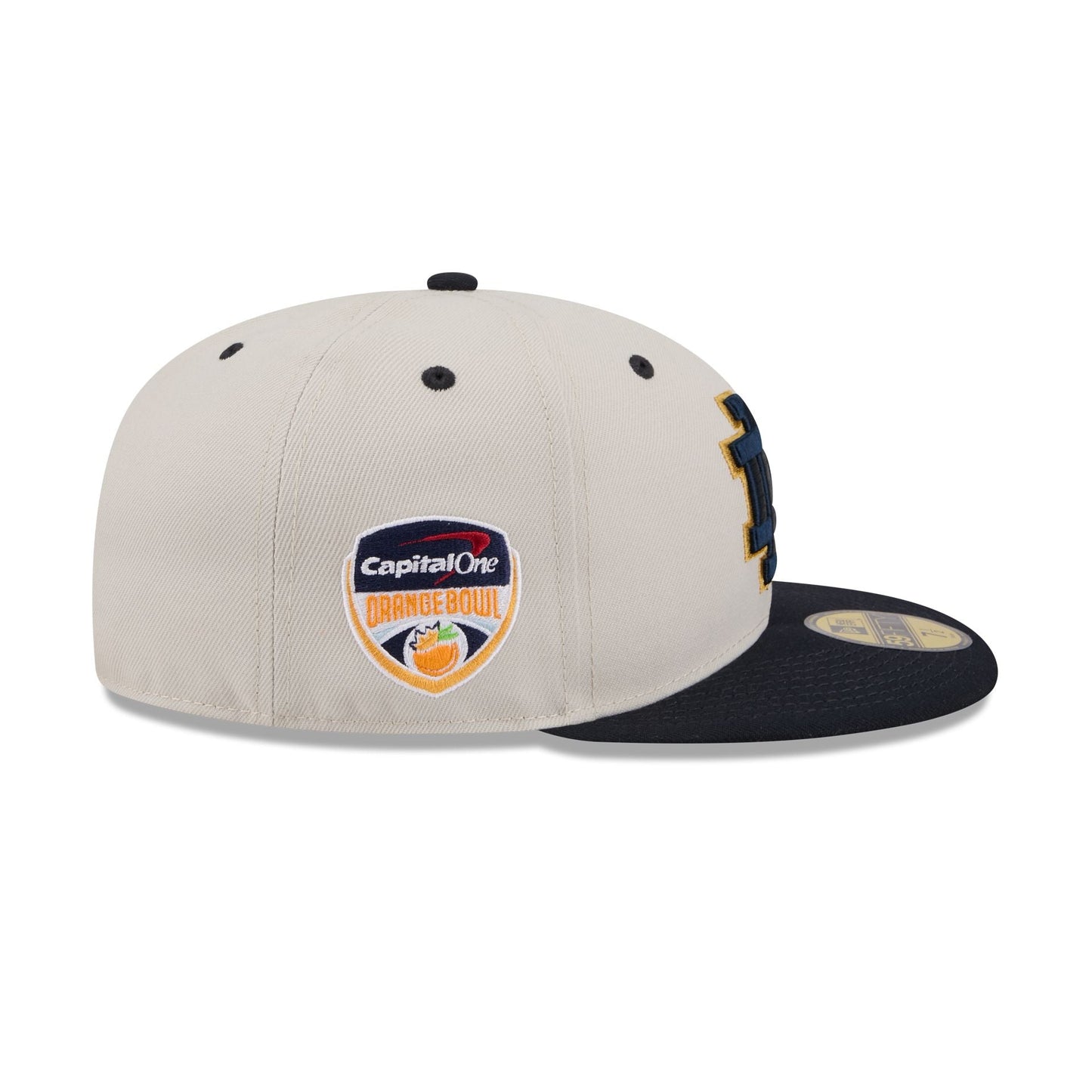 Notre Dame Fighting Irish Collegiate Two-Tone Chrome 59FIFTY Fitted Hat
