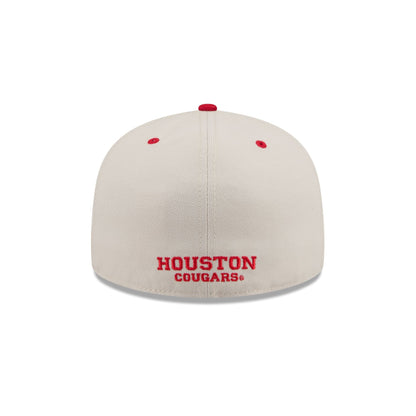 Houston Cougars Collegiate Two-Tone Chrome 59FIFTY Fitted Hat