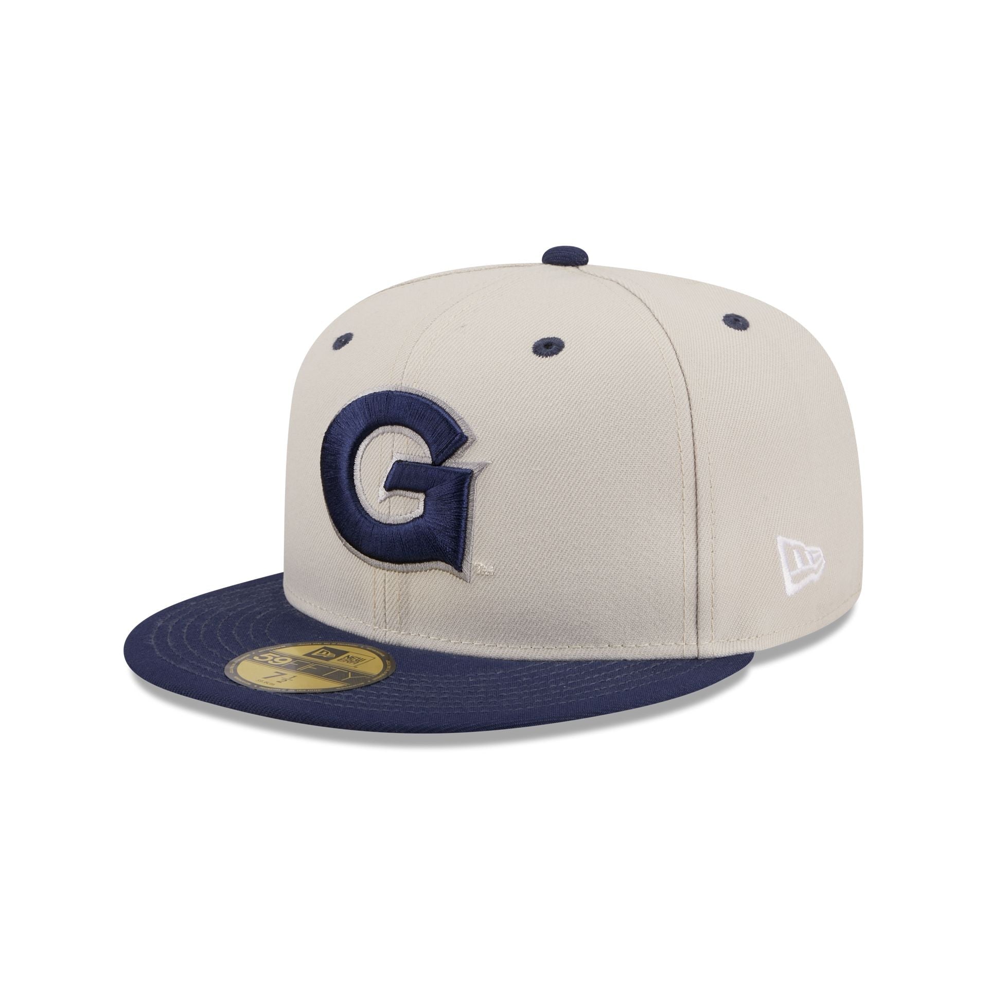Georgetown Hoyas Collegiate Two-Tone Chrome 59FIFTY Fitted Hat