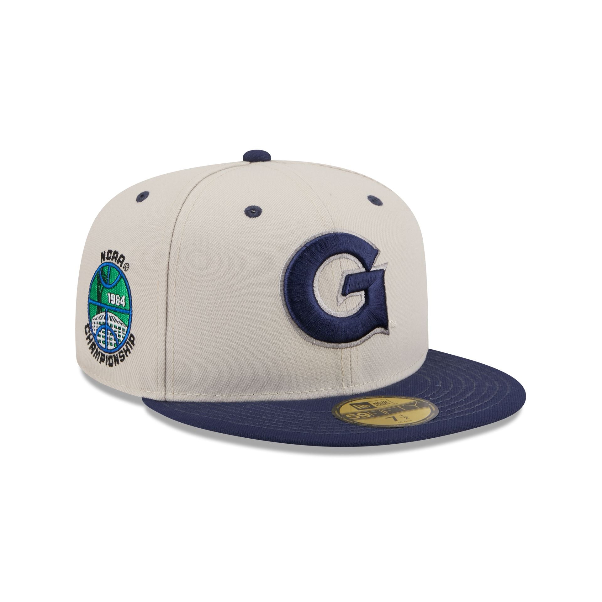 Georgetown Hoyas Collegiate Two-Tone Chrome 59FIFTY Fitted Hat