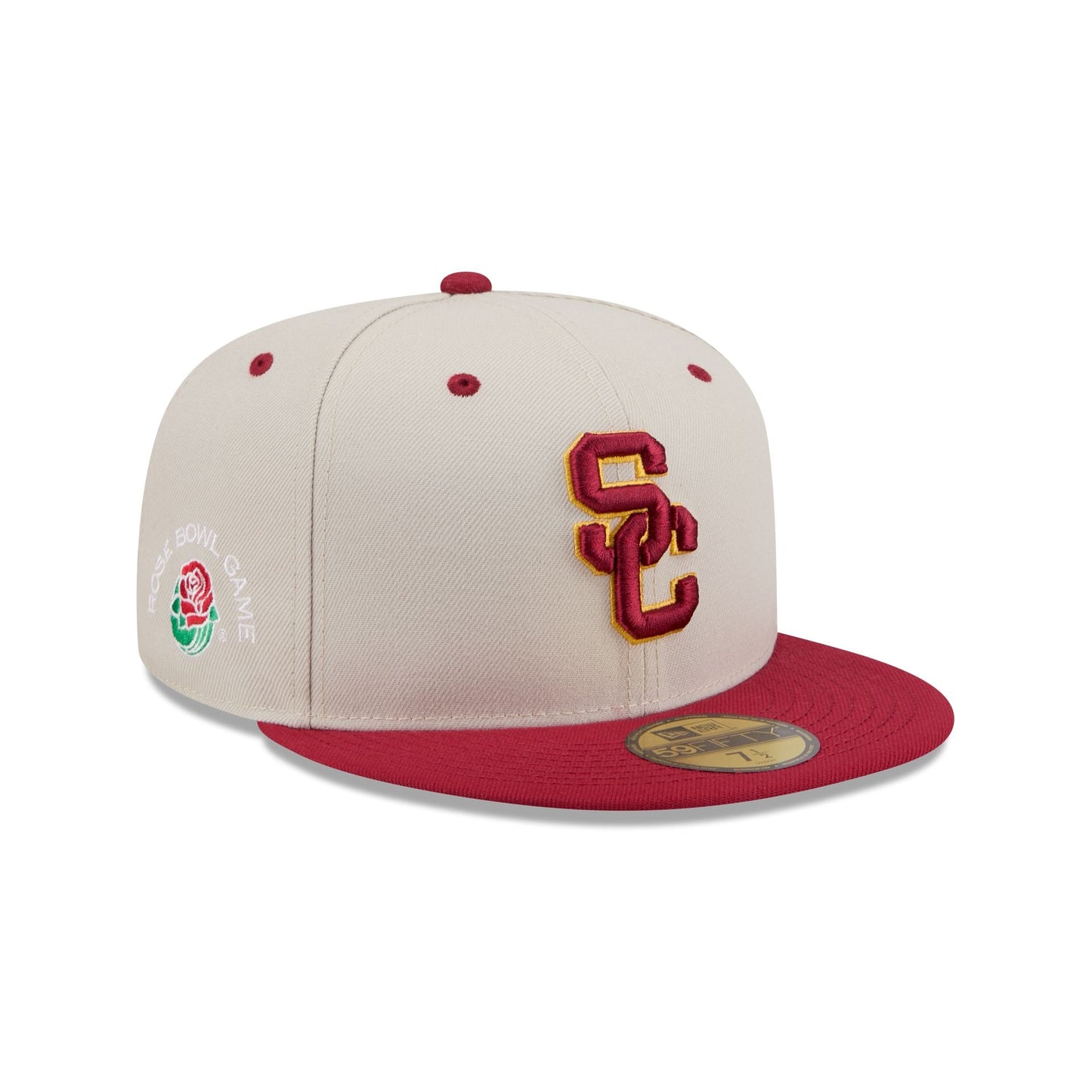 USC Trojans Collegiate Two-Tone Chrome 59FIFTY Fitted Hat
