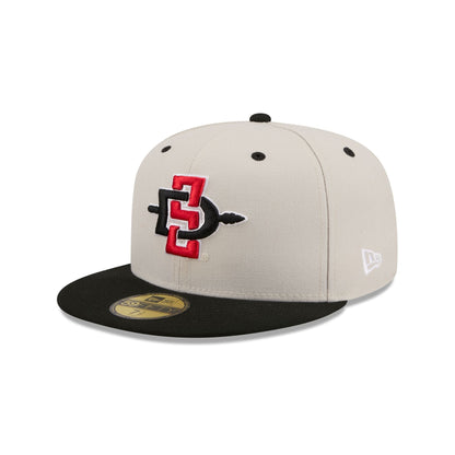 San Diego State Aztecs Collegiate Two-Tone Chrome 59FIFTY Fitted Hat