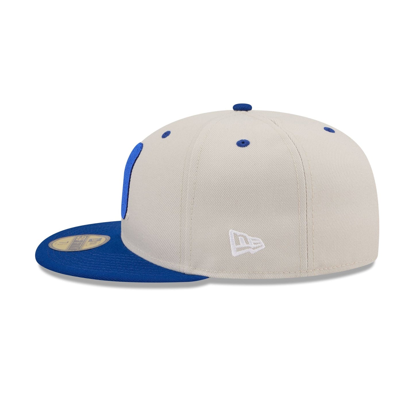 Duke Blue Devils Collegiate Two-Tone Chrome 59FIFTY Fitted Hat