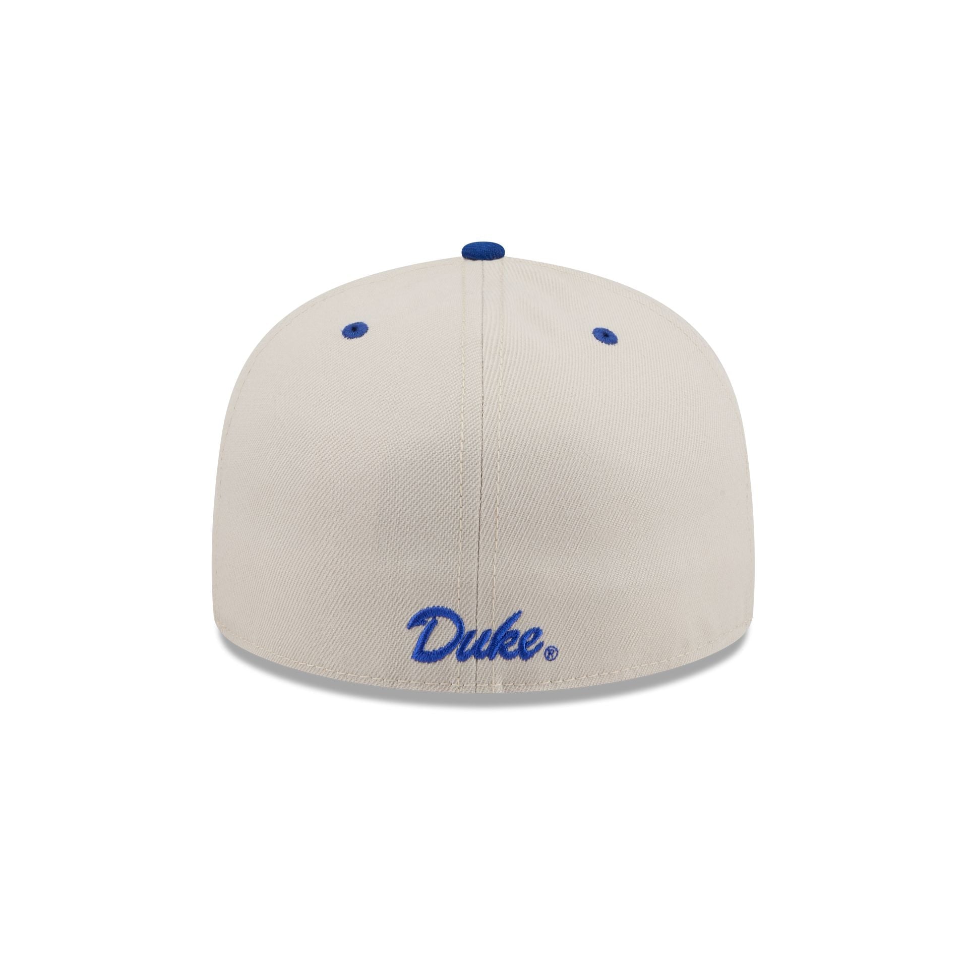 Duke Blue Devils Collegiate Two-Tone Chrome 59FIFTY Fitted Hat
