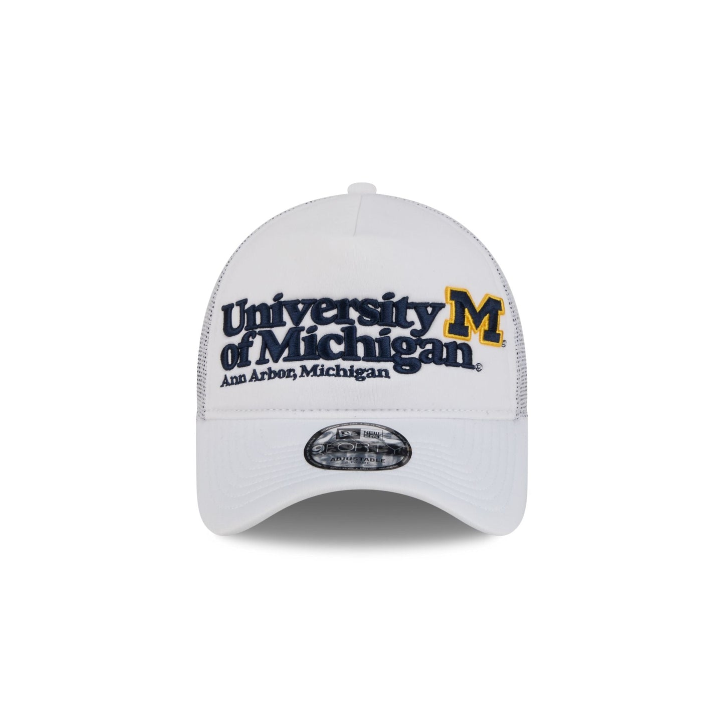 Michigan Wolverines Collegiate City, State 9FORTY A-Frame Trucker Hat