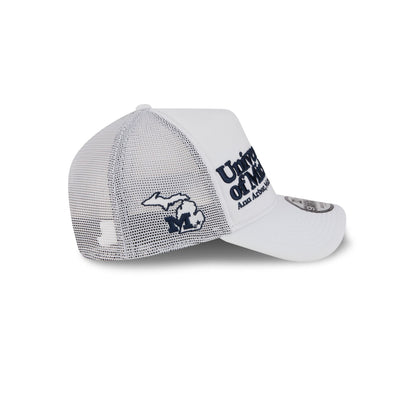 Michigan Wolverines Collegiate City, State 9FORTY A-Frame Trucker Hat