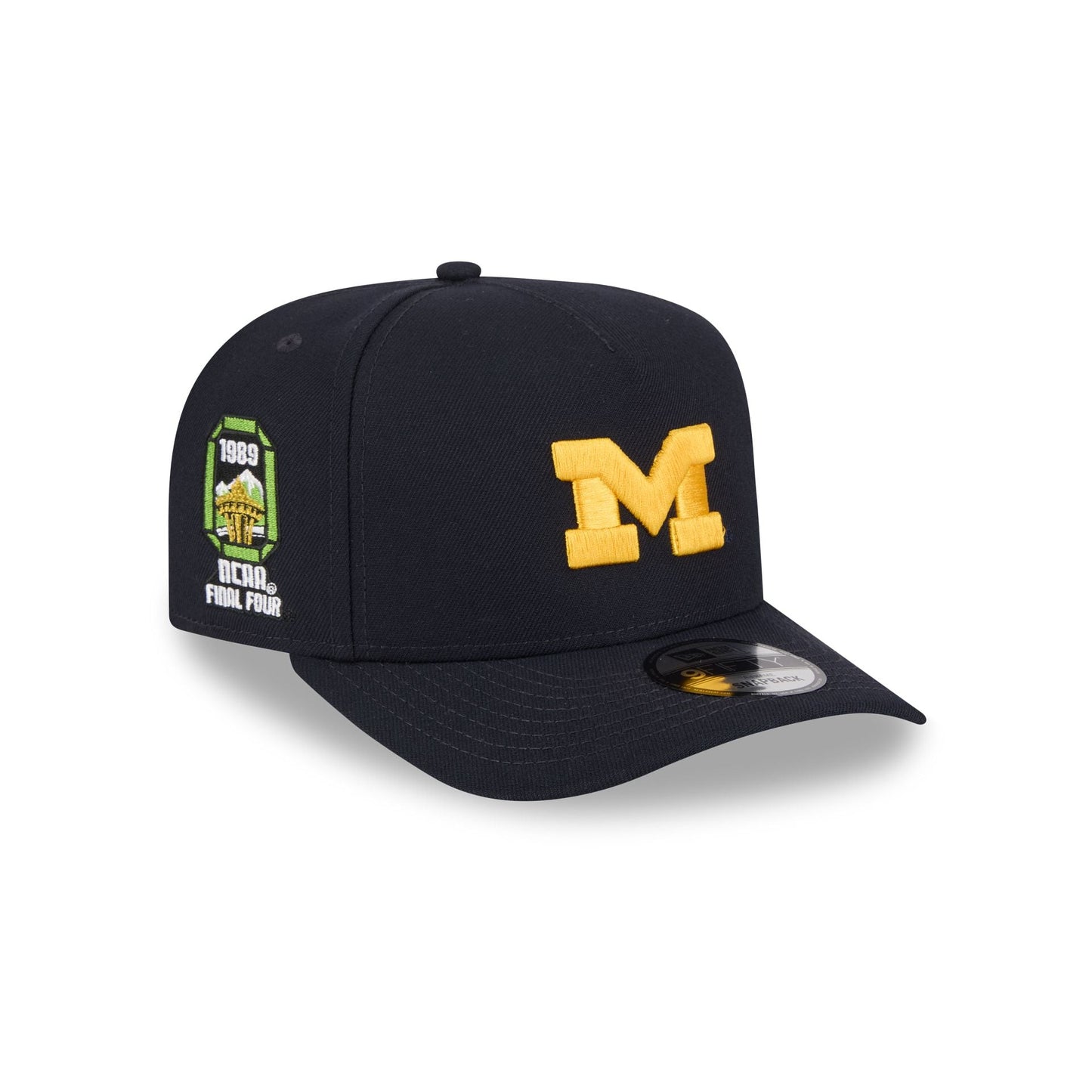 Michigan Wolverines Collegiate Side Patch 9FIFTY A-Frame Snapback Hat
