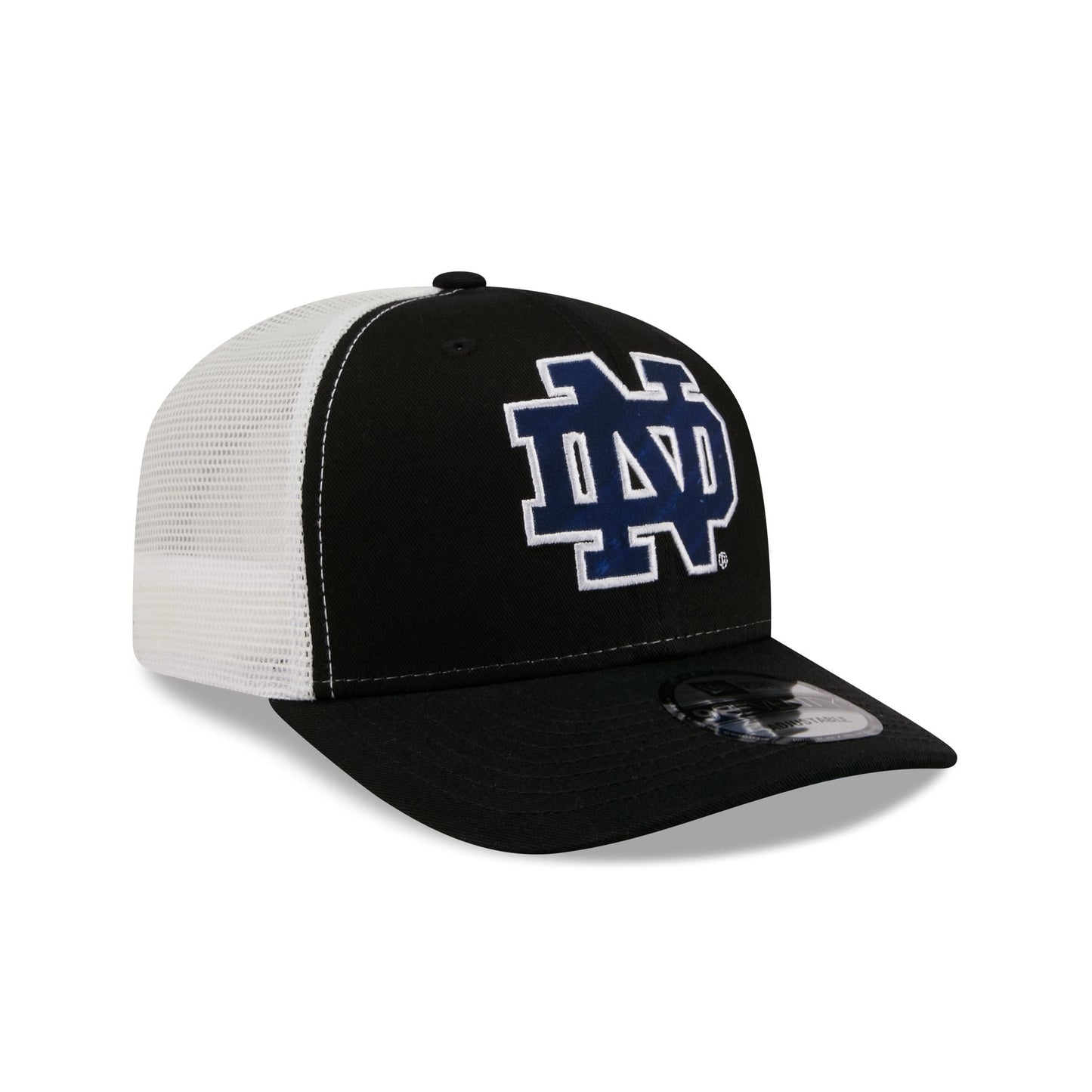 Notre Dame Fighting Irish Collegiate Black 9SEVENTY Trucker Hat