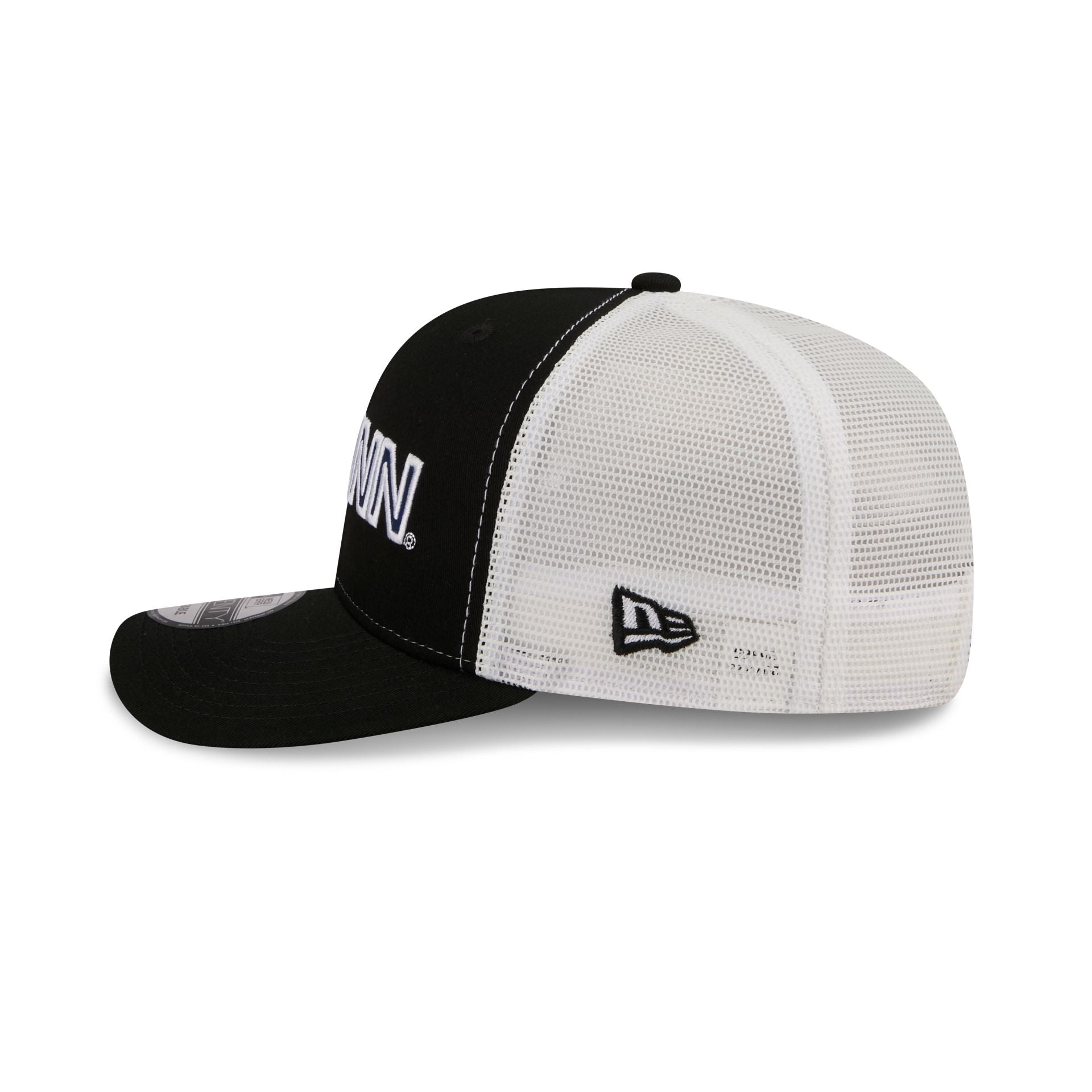 Connecticut Huskies Collegiate Black 9SEVENTY Trucker Hat
