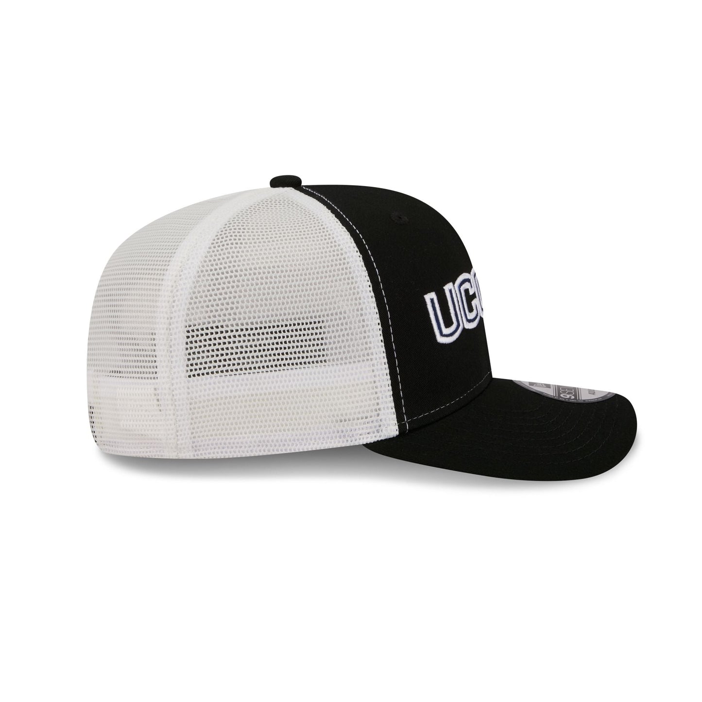 Connecticut Huskies Collegiate Black 9SEVENTY Trucker Hat