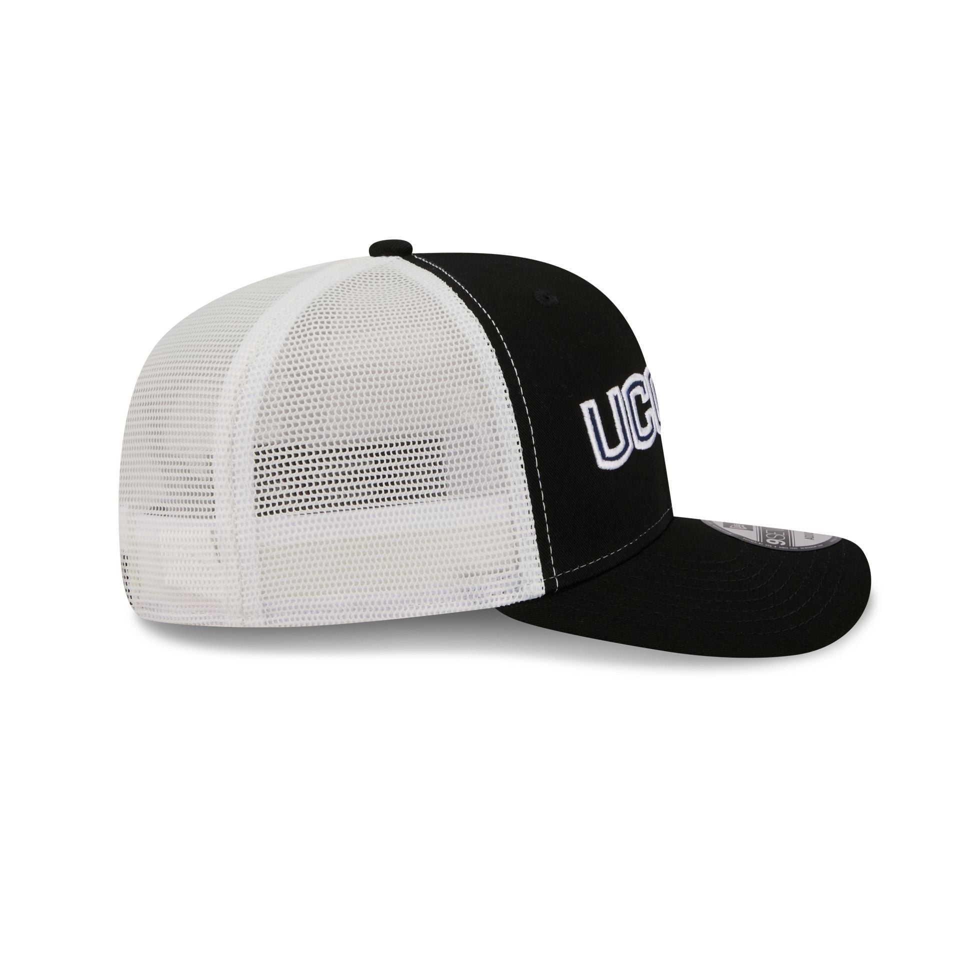 Connecticut Huskies Collegiate Black 9SEVENTY Trucker Hat