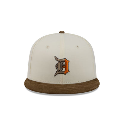 Just Caps Corduroy Chrome Detroit Tigers 59FIFTY Fitted Hat