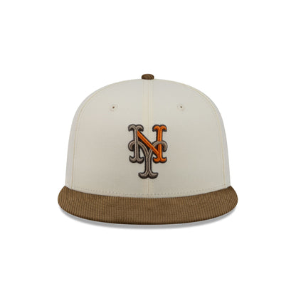 Just Caps Corduroy Chrome New York Mets 59FIFTY Fitted Hat