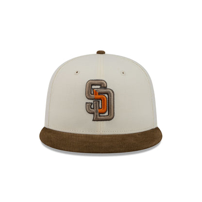 Just Caps Corduroy Chrome San Diego Padres 59FIFTY Fitted Hat