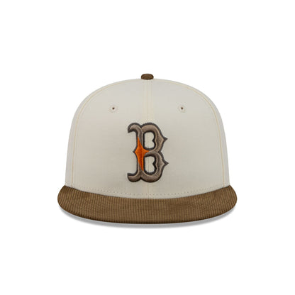 Just Caps Corduroy Chrome Boston Red Sox 59FIFTY Fitted Hat