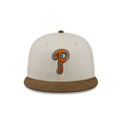 Just Caps Corduroy Chrome Philadelphia Phillies 59FIFTY Fitted Hat