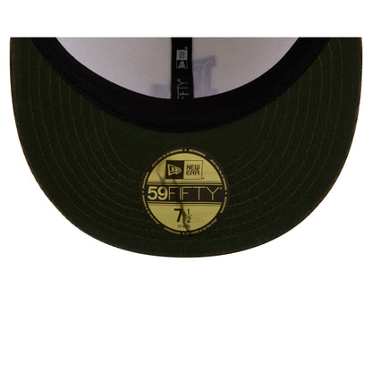 Just Caps Corduroy Chrome Los Angeles Dodgers 59FIFTY Fitted Hat
