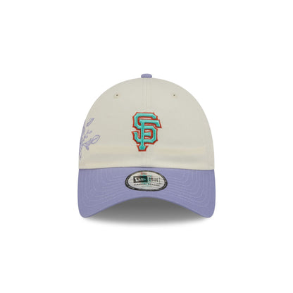 San Francisco Giants Lavender Flowers Casual Classic Adjustable Hat