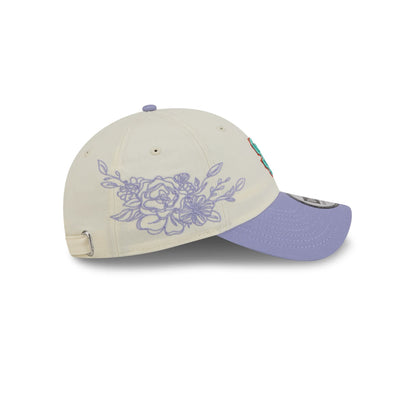 San Francisco Giants Lavender Flowers Casual Classic Adjustable Hat