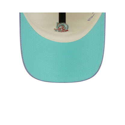 Seattle Mariners Lavender Flowers Casual Classic Adjustable Hat