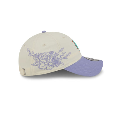 New York Mets Lavender Flowers Casual Classic Adjustable Hat