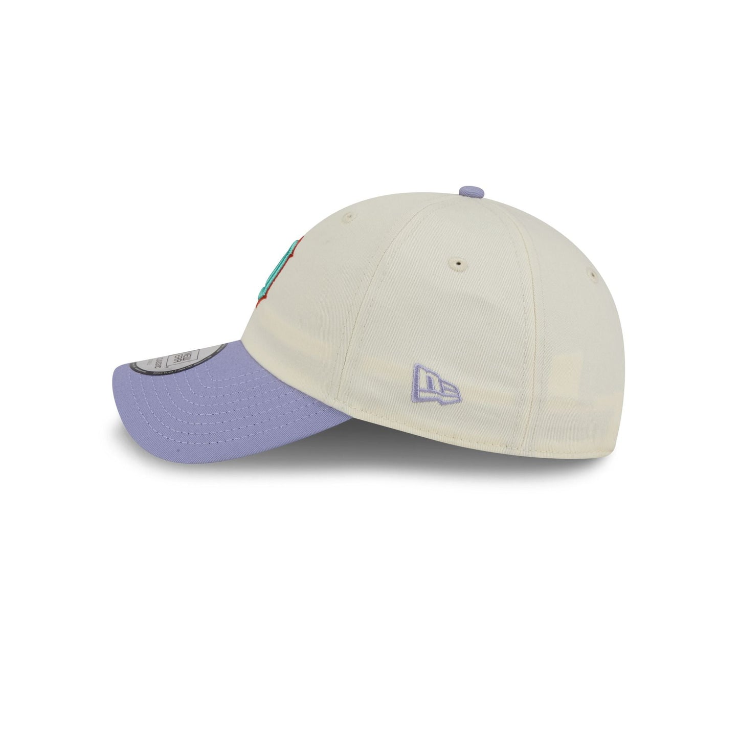 Detroit Tigers Lavender Flowers Casual Classic Adjustable Hat