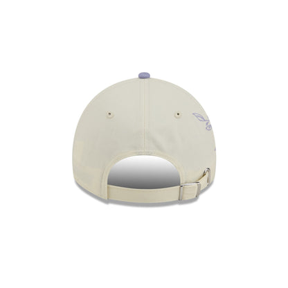 Detroit Tigers Lavender Flowers Casual Classic Adjustable Hat