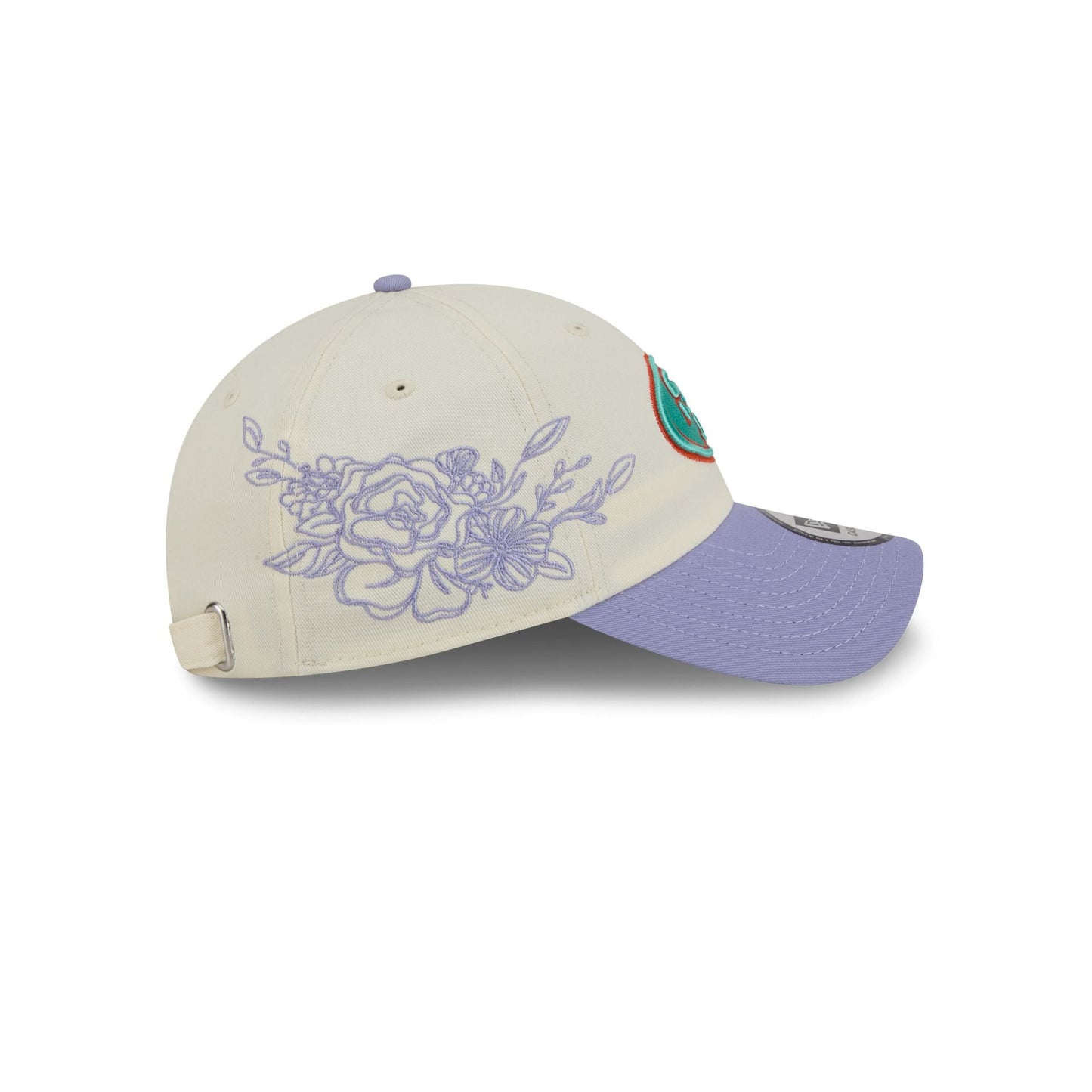 San Francisco 49ers Lavender Flowers Casual Classic Adjustable Hat