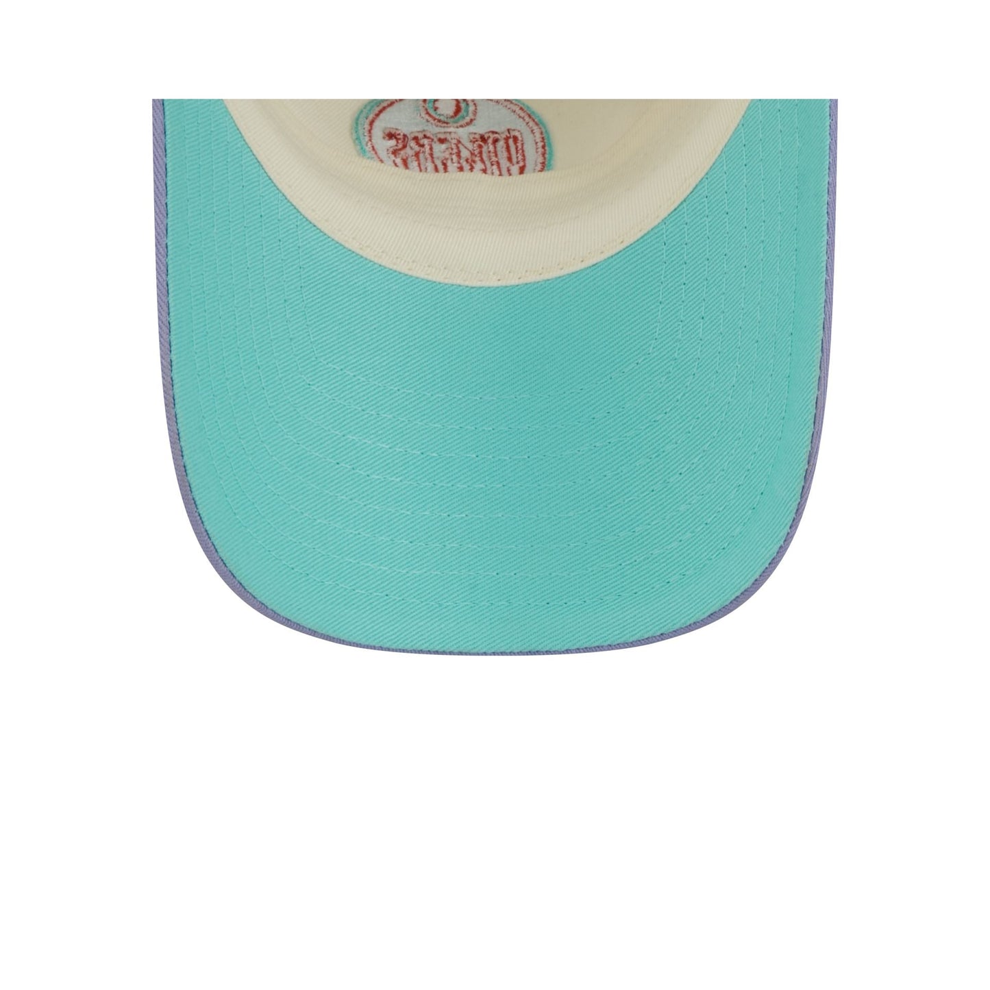 Edmonton Oilers Lavender Flowers Casual Classic Adjustable Hat