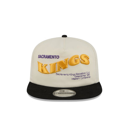 Sacramento Kings Conference Script Chrome White 19TWENTY Adjustable Hat