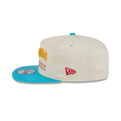 Detroit Pistons Conference Script Chrome White 19TWENTY Adjustable Hat