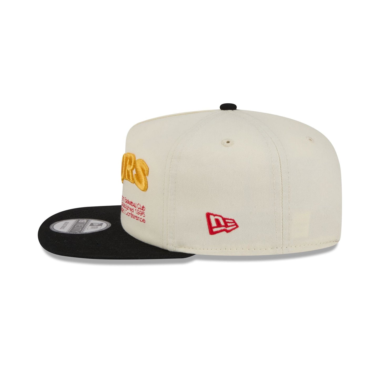 Toronto Raptors Conference Script Chrome White 19TWENTY Adjustable Hat
