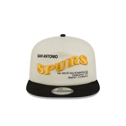 San Antonio Spurs Conference Script Chrome White 19TWENTY Adjustable Hat