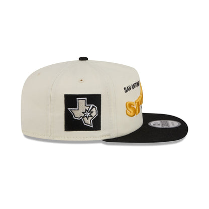 San Antonio Spurs Conference Script Chrome White 19TWENTY Adjustable Hat