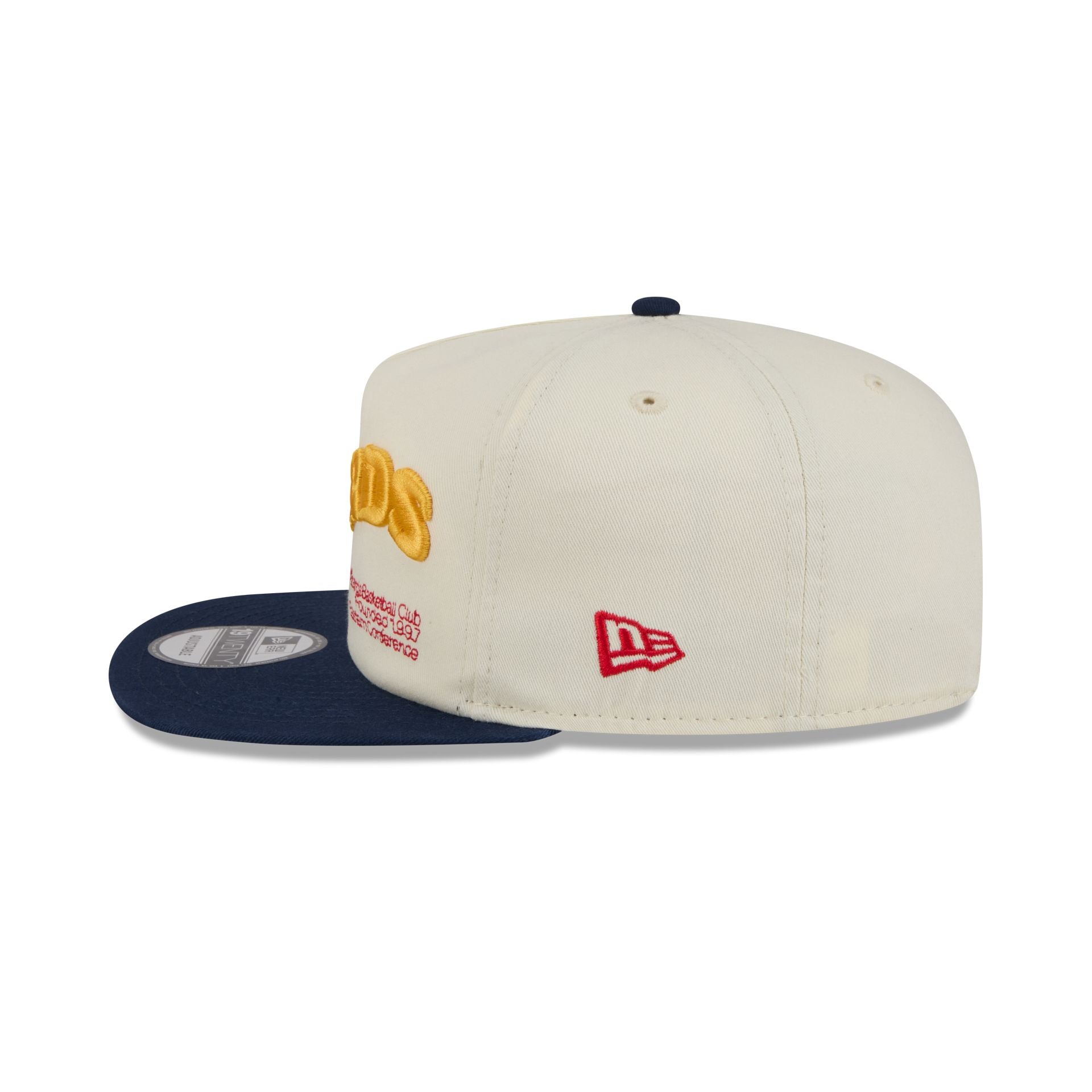 Washington Wizards Conference Script Chrome White 19TWENTY Adjustable Hat
