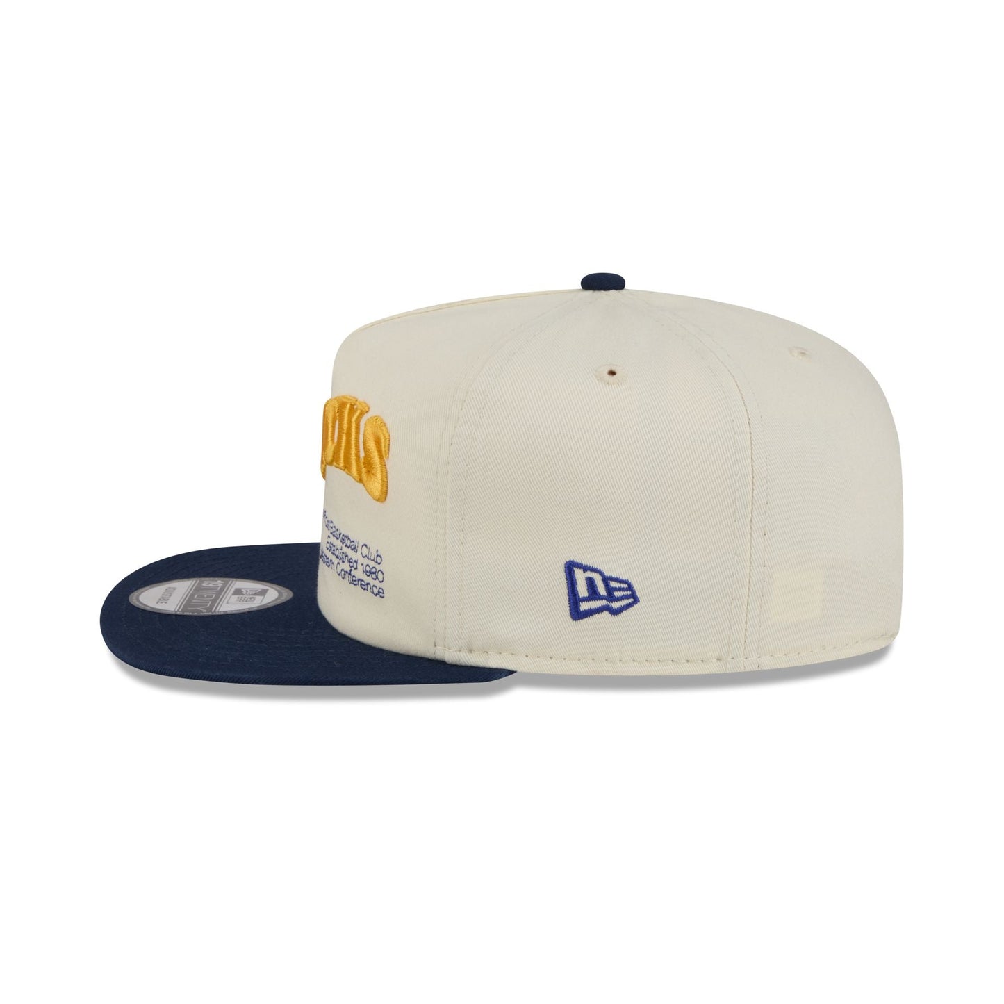 Dallas Mavericks Conference Script Chrome White 19TWENTY Adjustable Hat