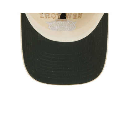 New York Knicks Team Logo Cream Casual Classic Adjustable Hat