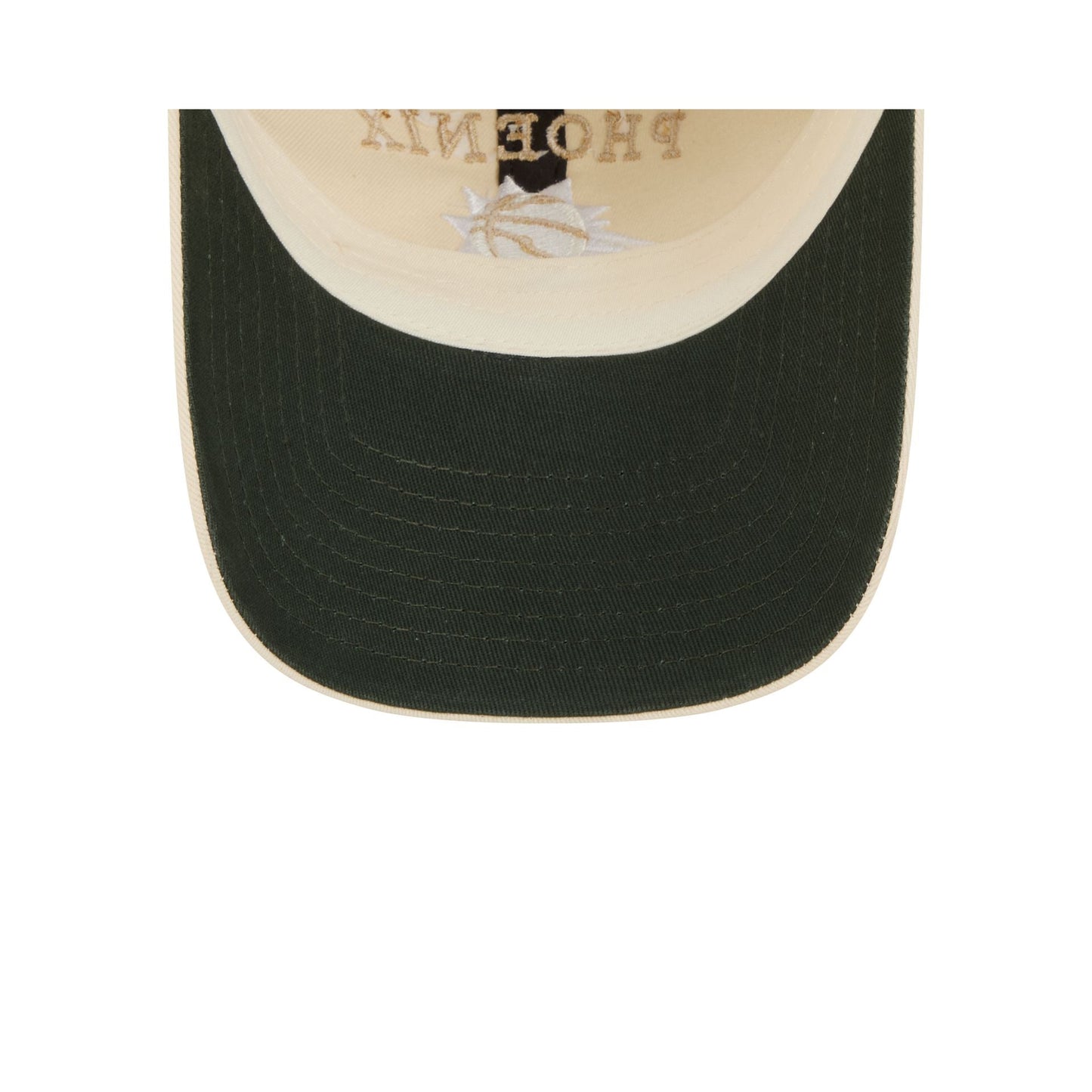 Phoenix Suns Team Logo Cream Casual Classic Adjustable Hat
