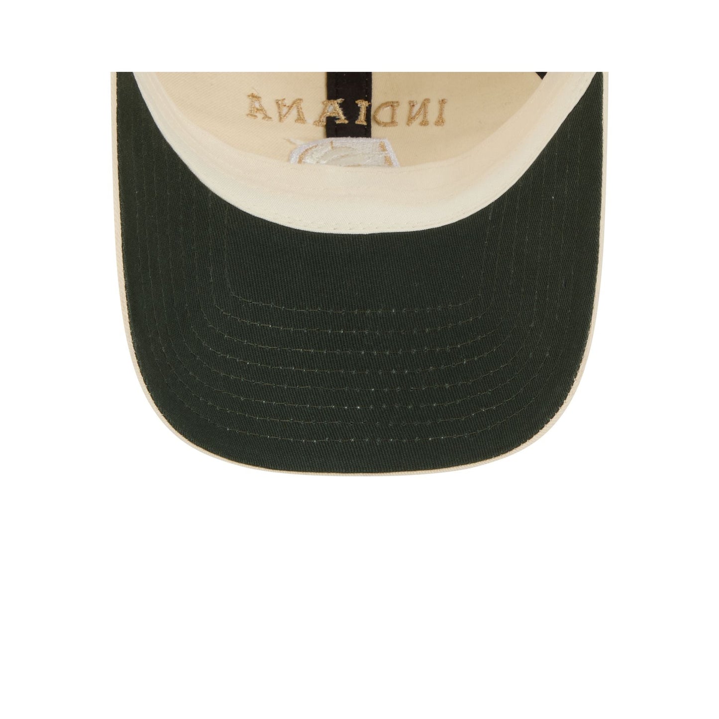 Indiana Pacers Team Logo Cream Casual Classic Adjustable Hat