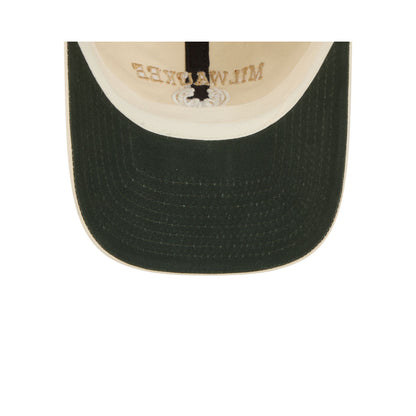 Milwaukee Bucks Team Logo Cream Casual Classic Adjustable Hat