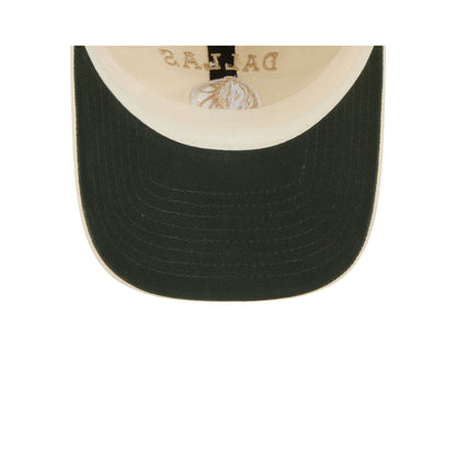 Dallas Mavericks Team Logo Cream Casual Classic Adjustable Hat
