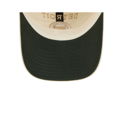 Detroit Pistons Team Logo Cream Casual Classic Adjustable Hat