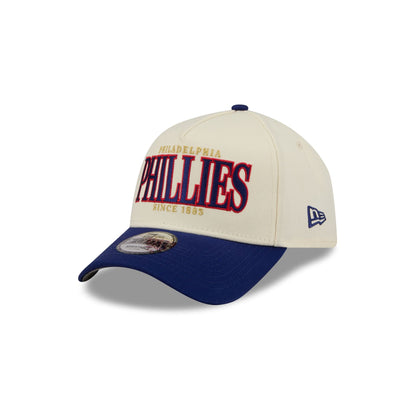 Philadelphia Phillies Opening Day Chrome White 9FORTY A-Frame Snapback Hat