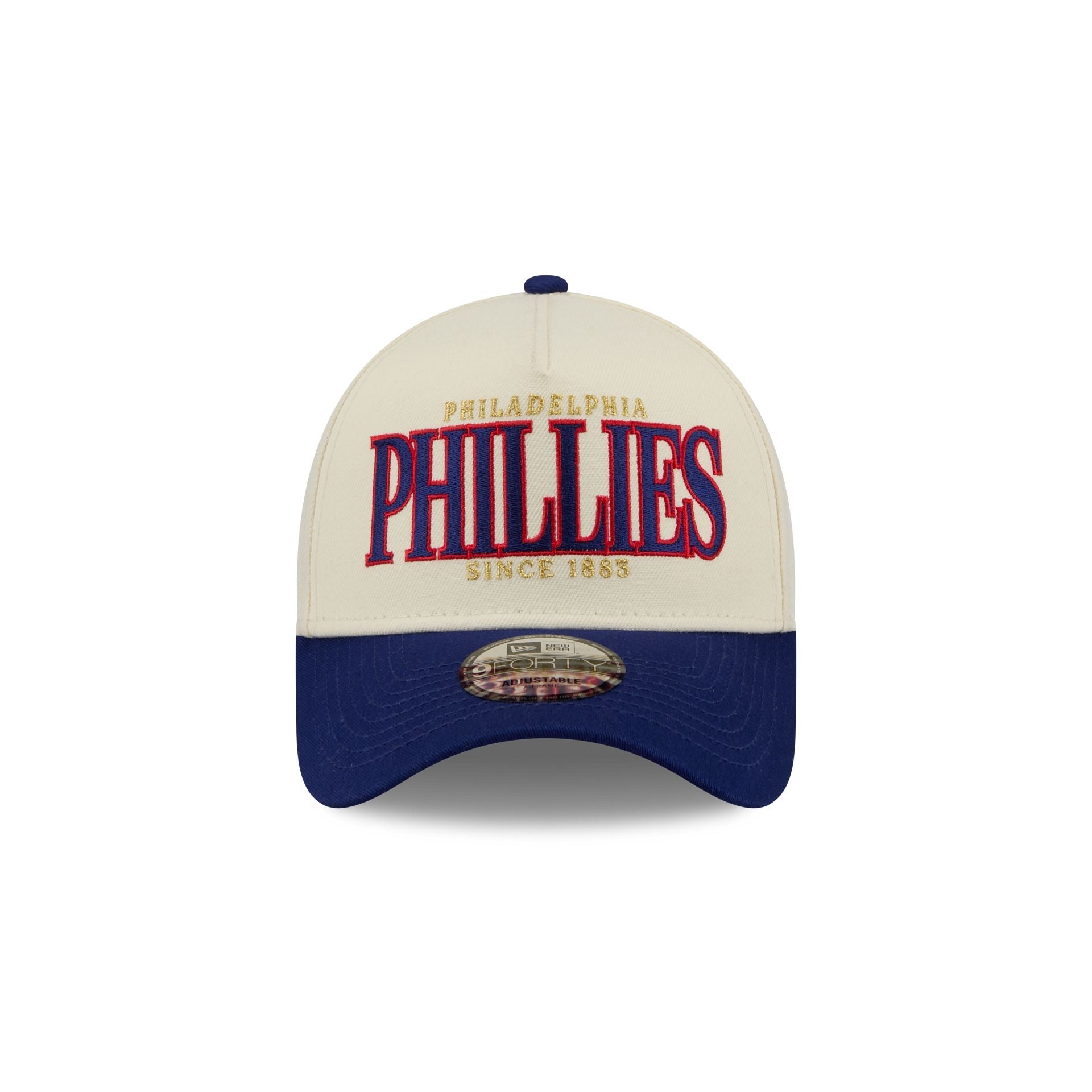 Philadelphia Phillies Opening Day Chrome White 9FORTY A-Frame Snapback Hat