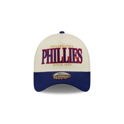Philadelphia Phillies Opening Day Chrome White 9FORTY A-Frame Snapback Hat