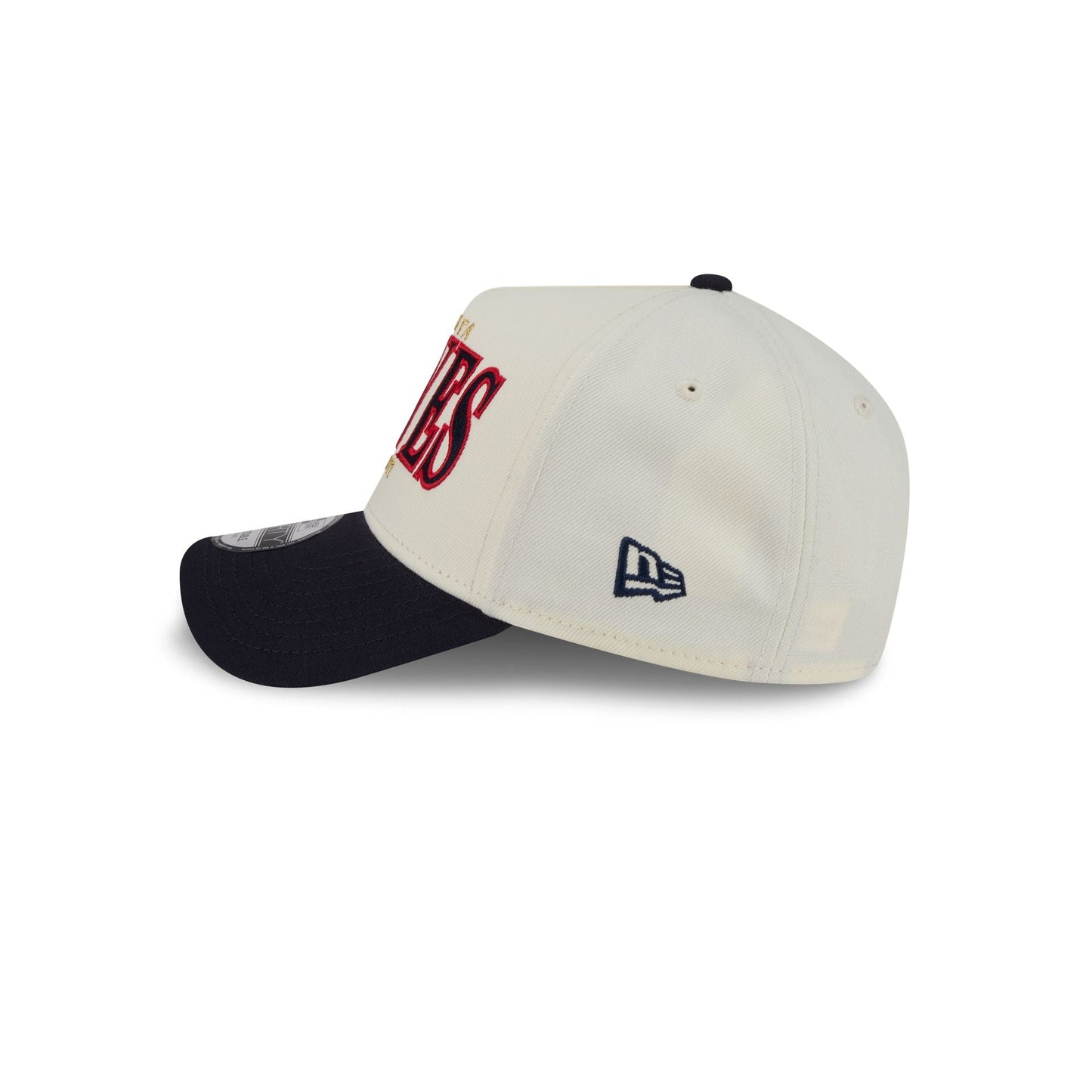 Atlanta Braves Opening Day Chrome White 9FORTY A-Frame Snapback Hat